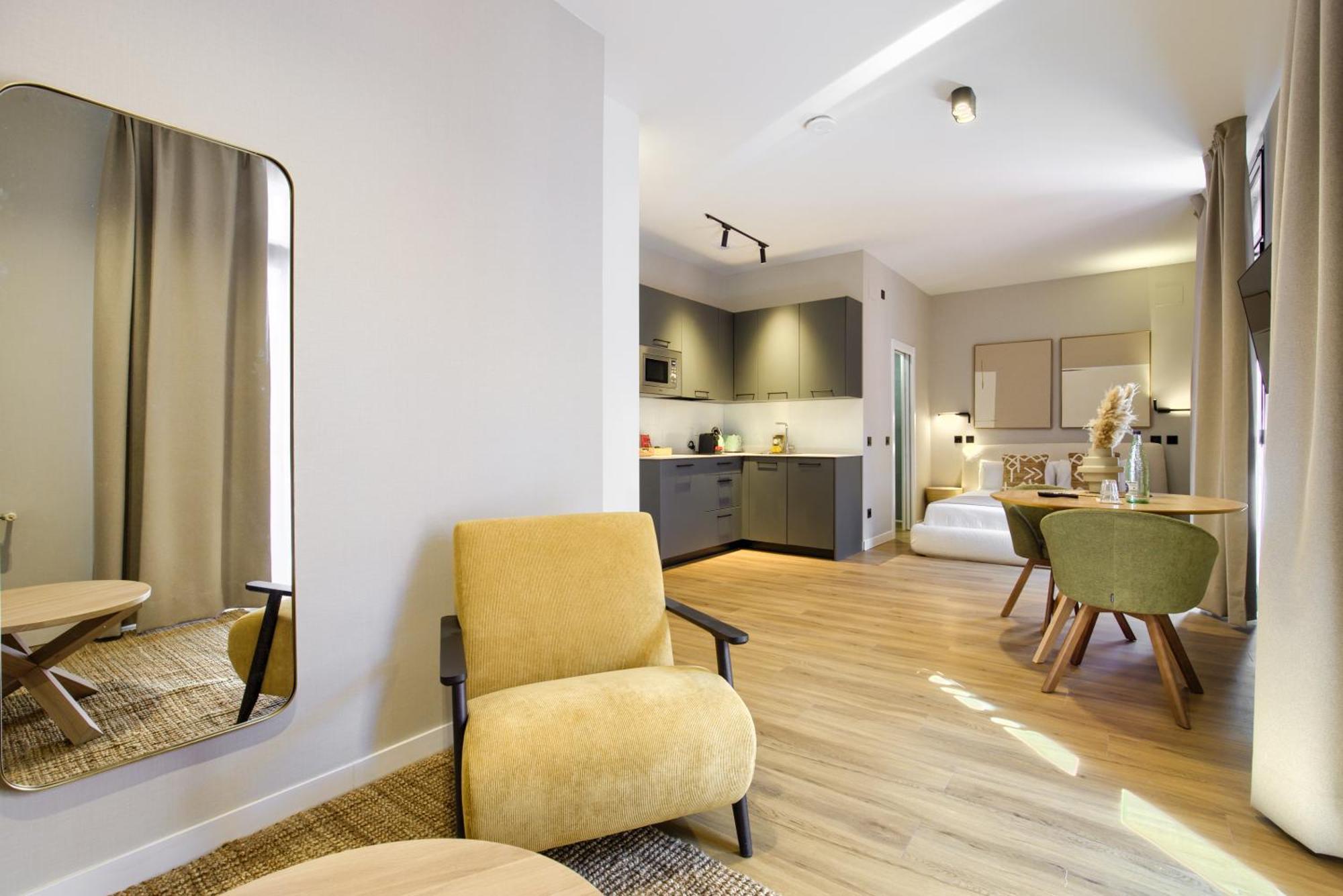 Dobo Madrid Justicia Appartement Kamer foto