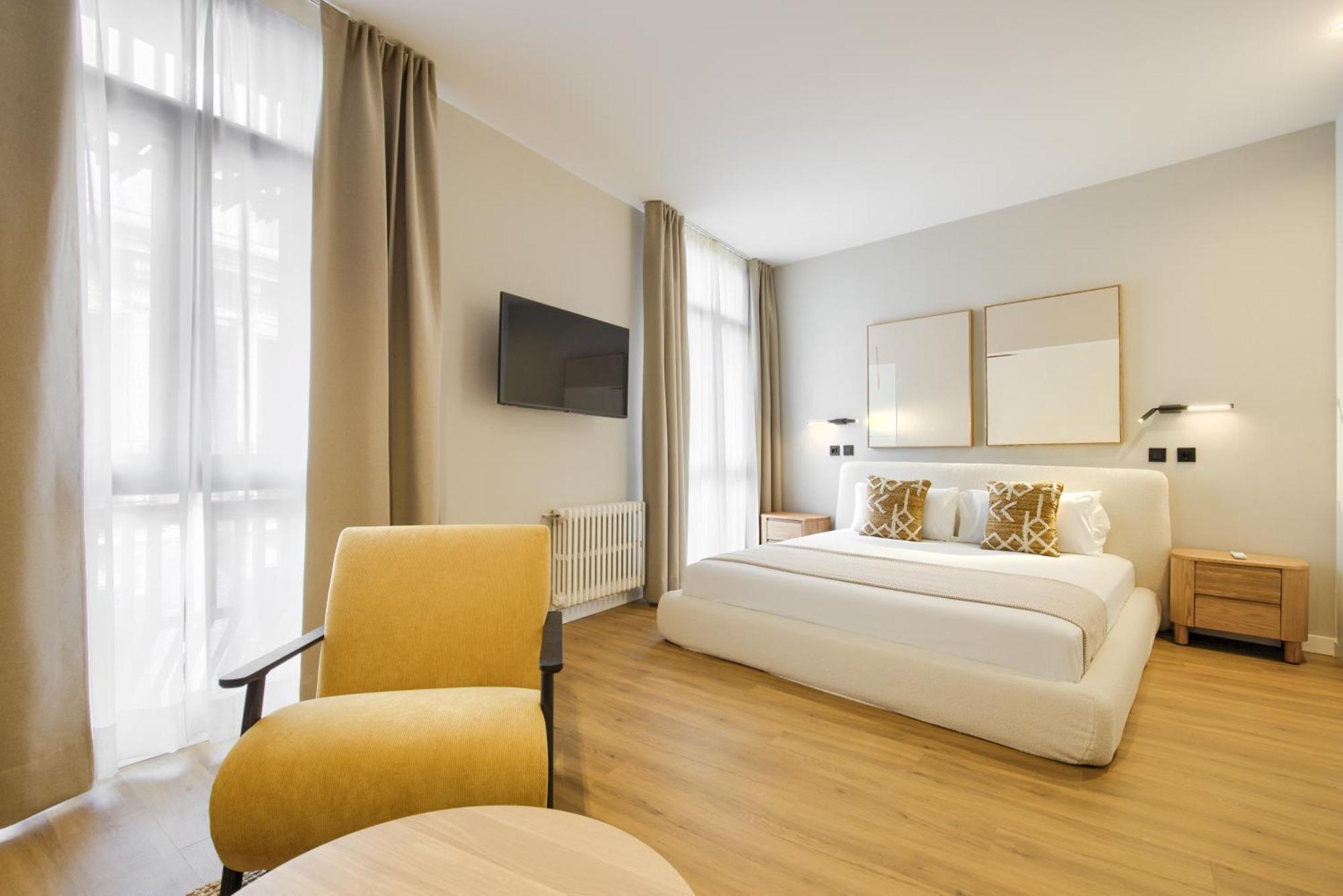 Dobo Madrid Justicia Appartement Kamer foto