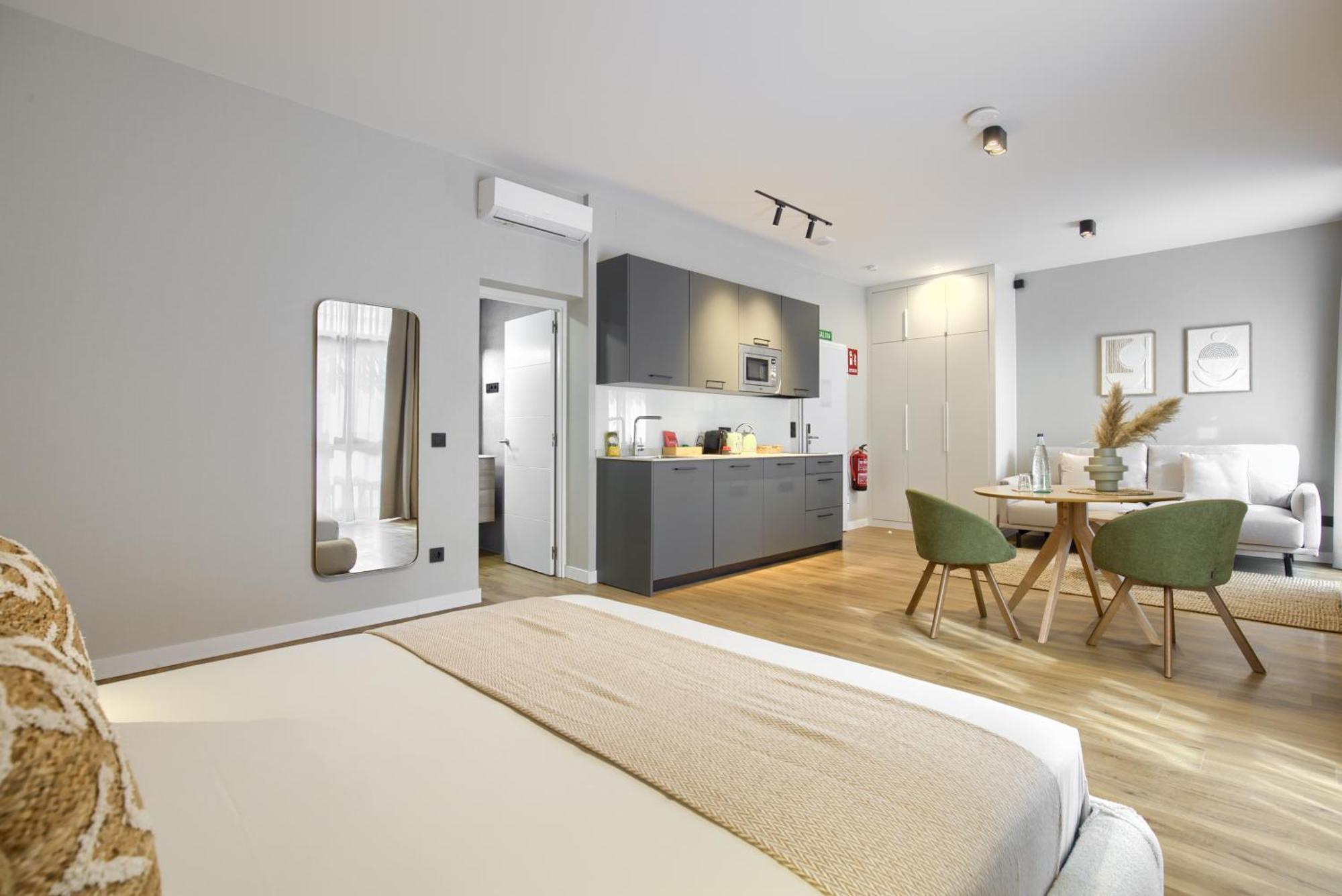 Dobo Madrid Justicia Appartement Kamer foto